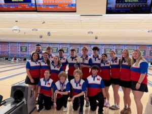 Morgantown boys bowling captures state title in program’s second season, junior Matthew Brown finishes as top individual bowler